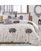Efil beige dekbedovertrekset