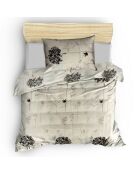 Efil beige dekbedovertrekset