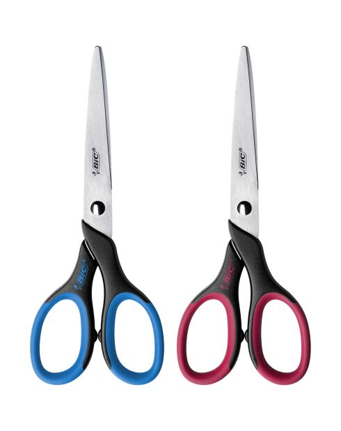 Ciseaux pour droitier coloris aléatoire rose ou bleu