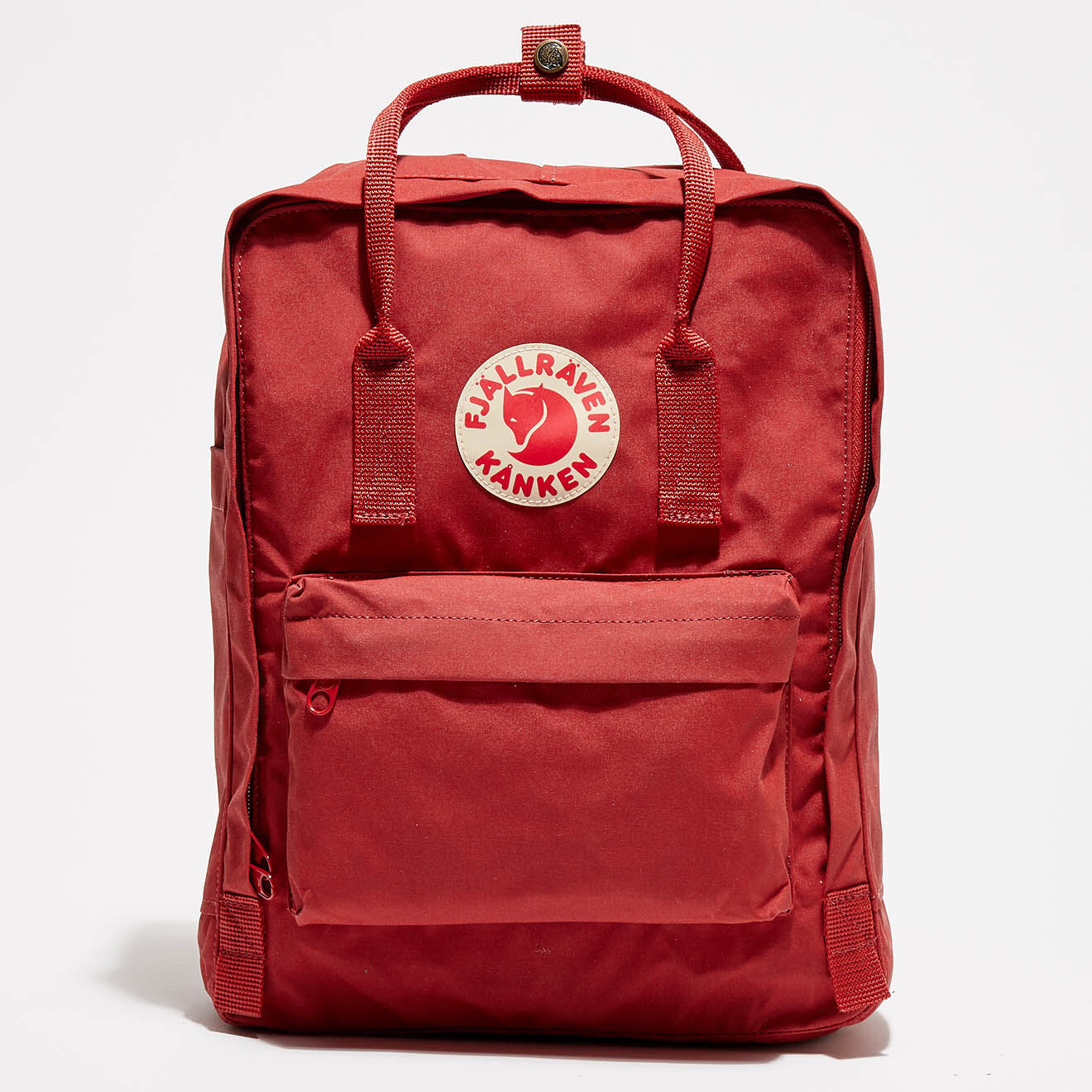 Sac a dos Kanken rouge 38x27x13 cm Vente privee Fjallraven BazarChic