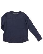 T-Shirt Thaissia en Coton bleu marine