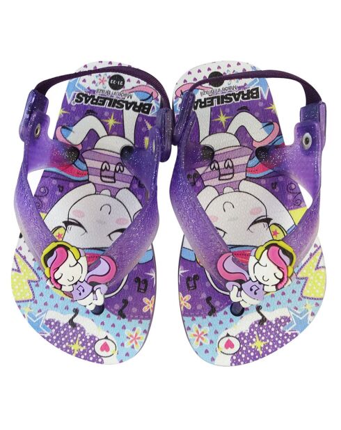 Infradito Baby Flow viola