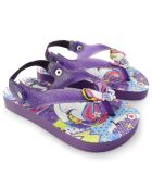 Paarse teenslippers van Baby Flow