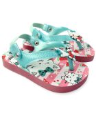 Baby Kitten watergroene teenslippers