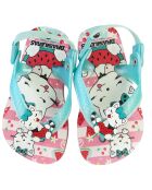 Baby Kitten watergroene teenslippers