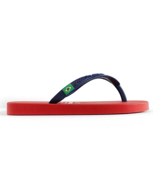 Clasica Combi Brasil rot/blaue Flip-Flops