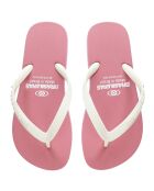 Tongs Clasica Combi Brasil rose/blanc