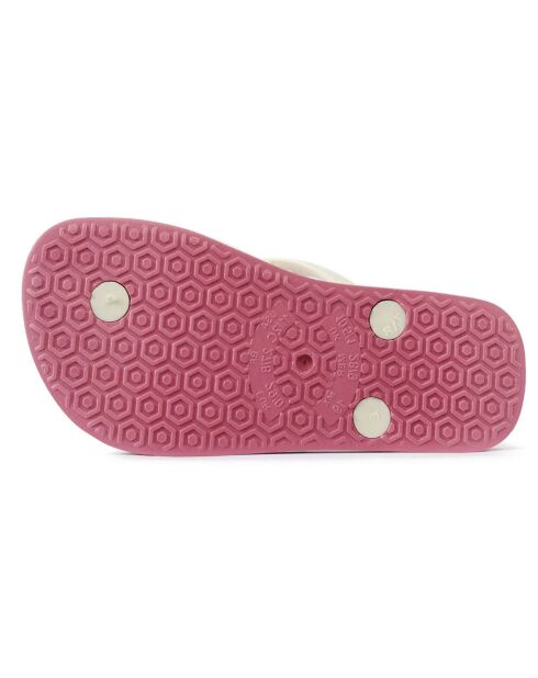 Tongs Clasica Combi Brasil rose/blanc