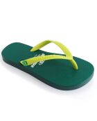 Clasica Combi Brasil grün/gelbe Flip-Flops
