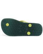 Clasica Combi Brasil grün/gelbe Flip-Flops