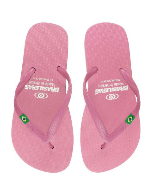 Tongs Clasica Brasil roses