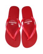 Tongs Classic Pearl rouges