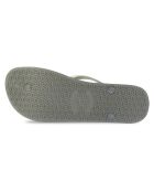 Skin zilver/veelkleurige teenslippers