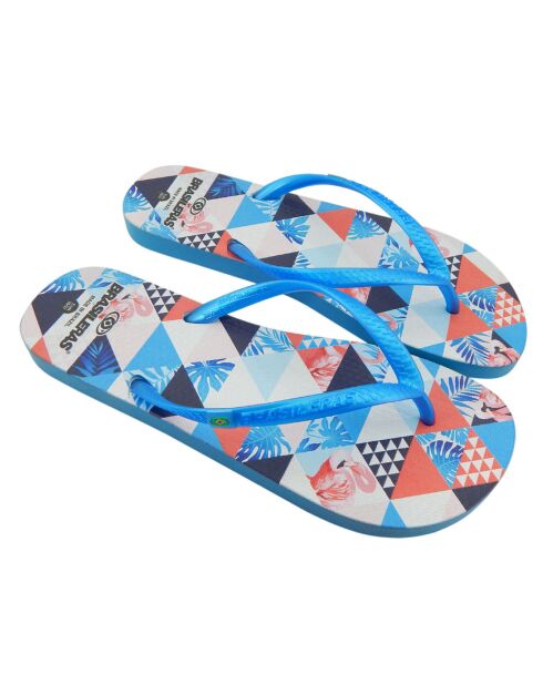 Blauwe teenslippers van Axon