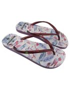 Chanclas Eden granate
