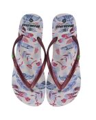 Chanclas Eden granate