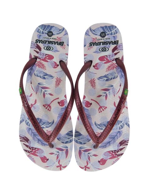 Chanclas Eden granate