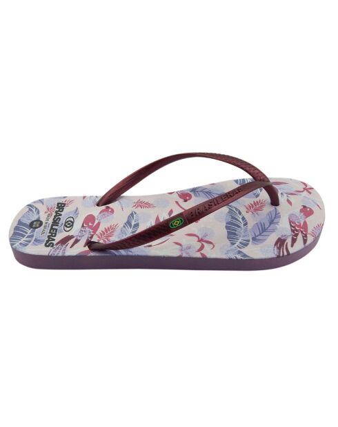 Chanclas Eden granate