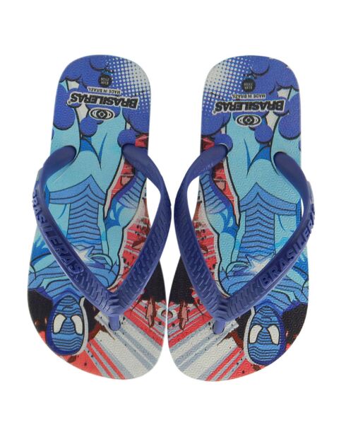 Eisenblaue Flip-Flops