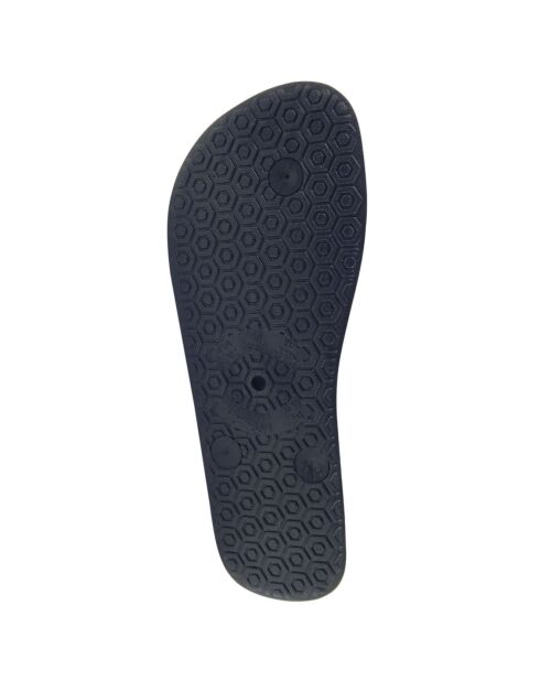 Schwarz/Mehrfarbige Monster Flip Flops