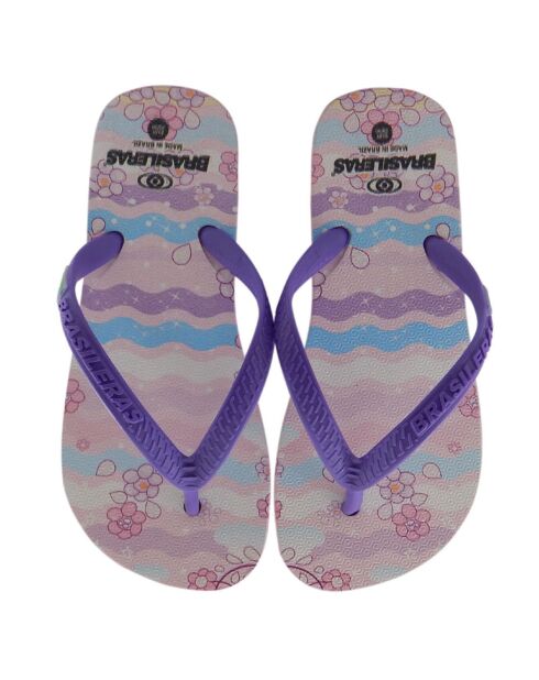 Tongs Olita violettes