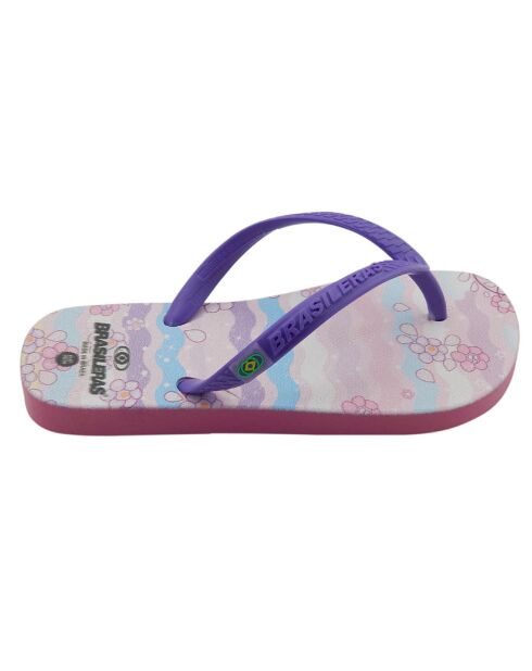 Tongs Olita violettes