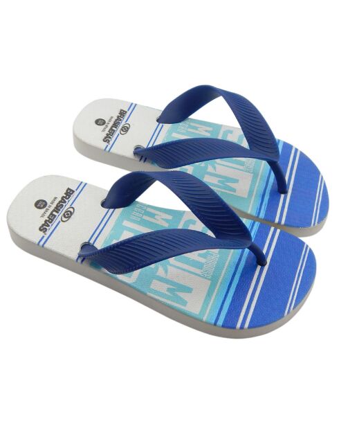 Sommerblaue Flip-Flops