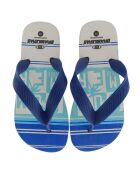 Sommerblaue Flip-Flops