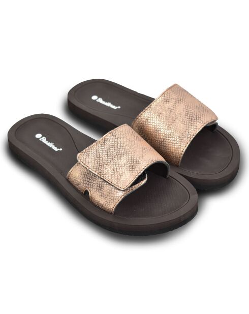 Mules Platino marron