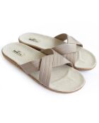 Tren 50 Classic braune Pantoletten