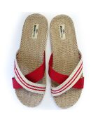 Rote Pantoletten Tren Midi