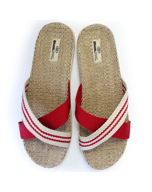 Rote Pantoletten Tren Midi