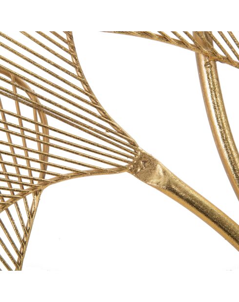 Panel de pared Glam Gold Leaf, 68 x 79 x 5 cm