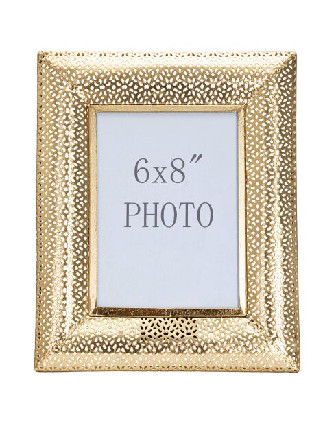 Cadre photo Glam  doré - 31x25x12 cm