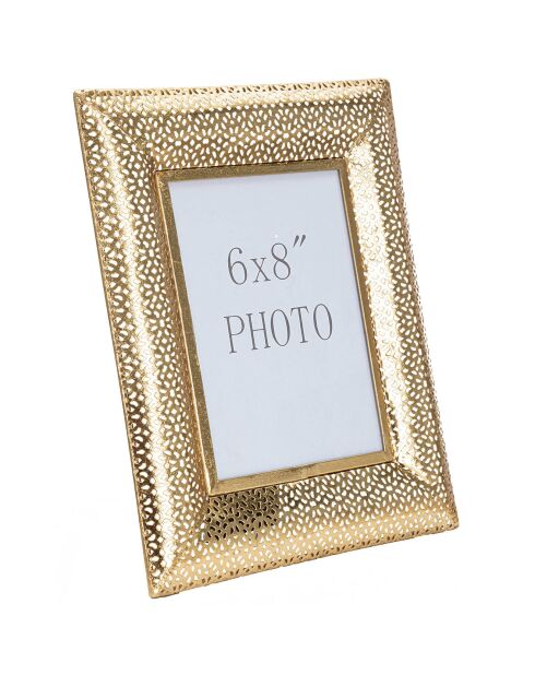 Cadre photo Glam  doré - 31x25x12 cm