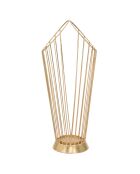 Porte-parapluie Glam doré - 60x25.5x18.5 cm