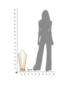 Porte-parapluie Glam doré - 60x25.5x18.5 cm