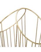 Porte-parapluie Glam doré - 60x25.5x18.5 cm