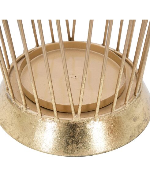 Porte-parapluie Glam doré - 60x25.5x18.5 cm