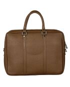 Porte-Documents en Cuir Ableo marron - 40x29.5x7.5 cm