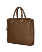 Porte-Documents en Cuir Ableo marron - 40x29.5x7.5 cm