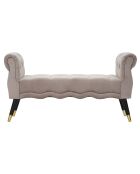 Banc Paris gris - 60x120x40 cm