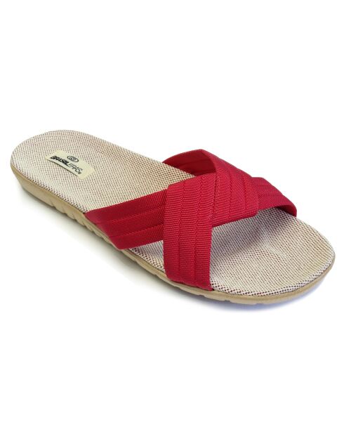 Rote Pantoletten Tren 50 Classic