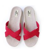 Rote Pantoletten Tren 50 Classic