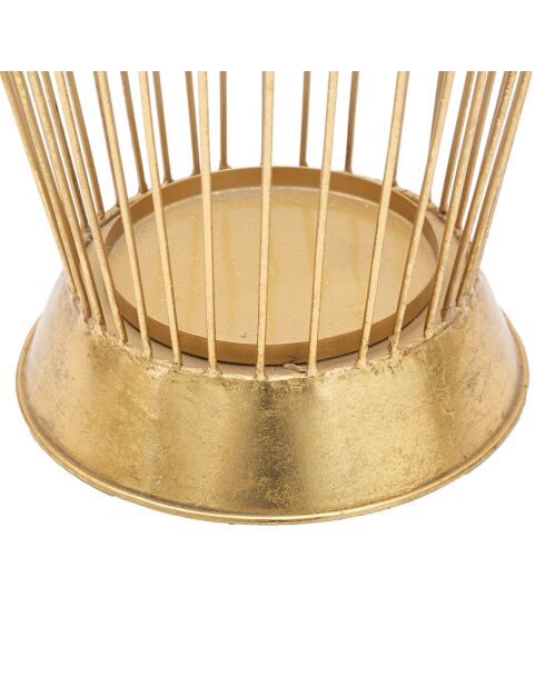 Modieuze gouden parapluhouder - 69x28x28 cm