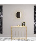 Console Arab  doreé - 78x96.5x41 cm