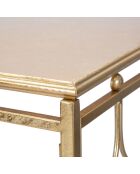 Console Arab  doreé - 78x96.5x41 cm