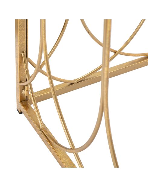 Console Arab  doreé - 78x96.5x41 cm