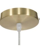 Lampada da soffitto Glamy oro/bianco - 46x24x20 cm