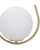 Lampada da soffitto Glamy oro/bianco - 46x24x20 cm